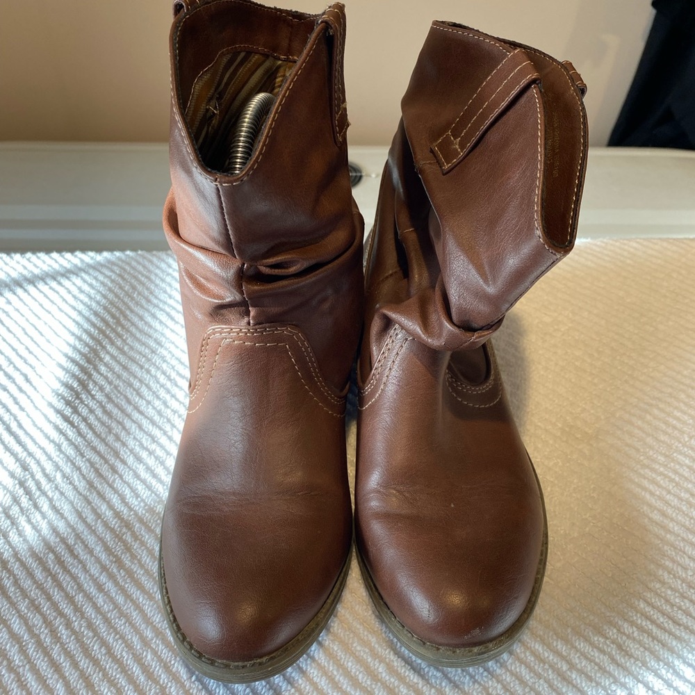 Route 66 Ankle Boots Brown Women Size 7